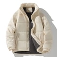 thumbnail image 2 of Dpytoraw Male Autumn And Winter Handsome And Beautiful Clothing Slim Fit Trendy Warm Jacket, 2 of 5