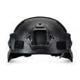 thumbnail image 4 of Black Military Tactical Helmet with Night Vision Sport Camera Mount for Airsoft Gear and Paintball Head Protection, 4 of 4