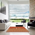 thumbnail image 6 of Ahgly Company Indoor Rectangle Patterned Orange Novelty Area Rugs, 6' x 9', 6 of 6
