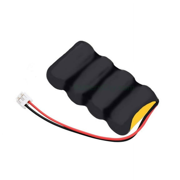 nickel cadmium battery 4.8v 400mah | bgn400-4dwp-pr600ec (rechargeable)