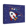 thumbnail image 2 of Creative Products ZOOM Space Ship 24x20 Canvas Wall Art, 2 of 5