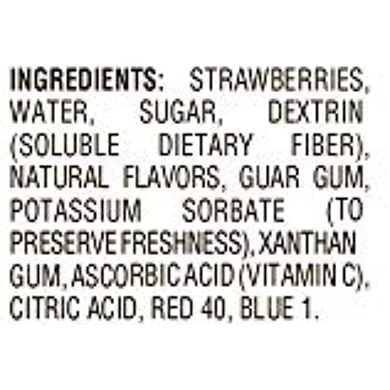 Torani Real Fruit Smoothie Mix, Strawberry, 64 Ounce