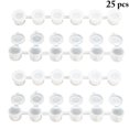 thumbnail image 2 of 25PCS 0.11oz Paint Pot Strip Empty Mini Plastic Paint Strip Paint Cup for Craft, 2 of 10