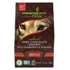 Endangered Species Chocolate Dark Chocolate Squares with Cranberries & Almonds 3.5 oz - Vegan