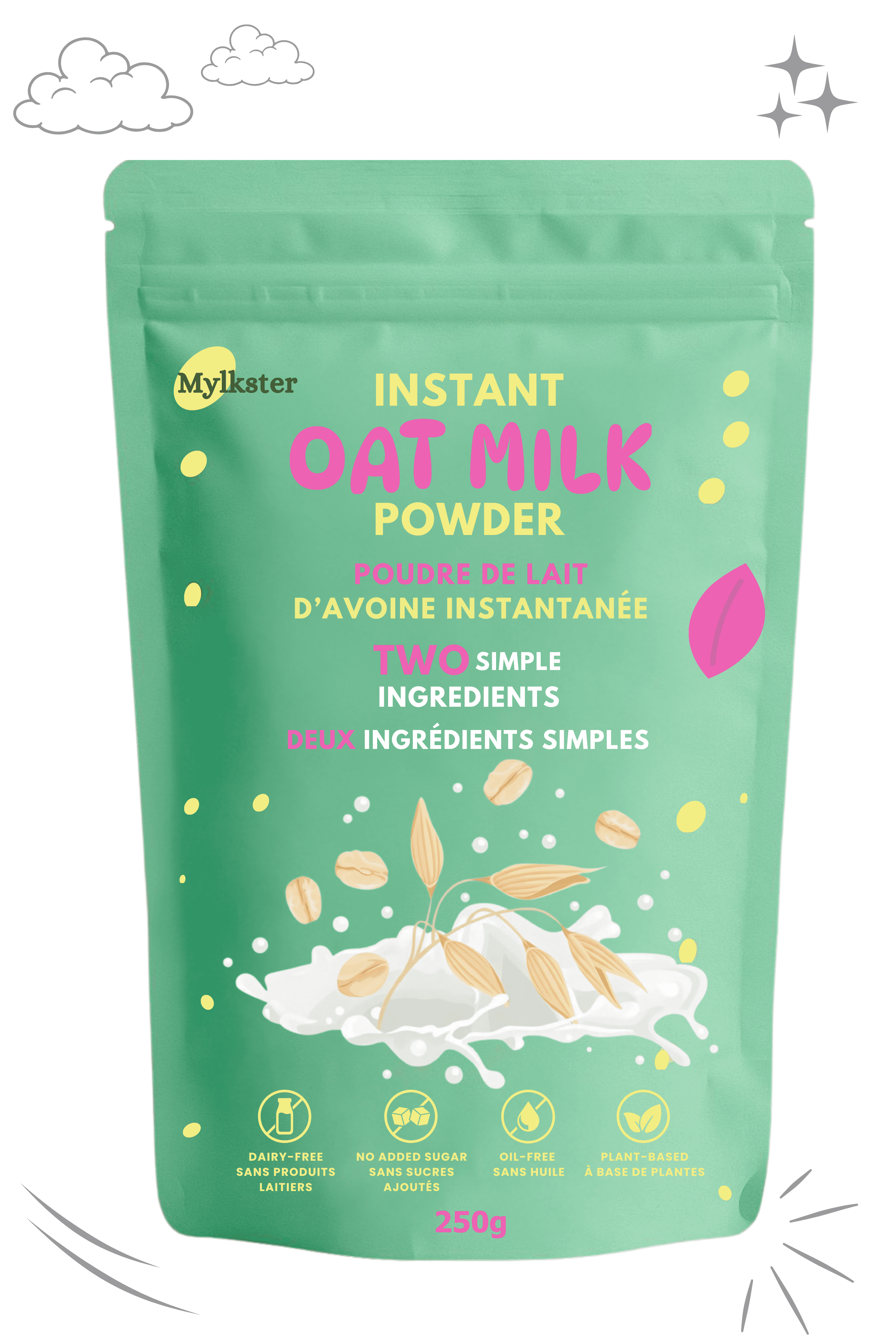 Mylkster Instant Oat Milk Powder