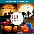 thumbnail image 2 of Cartel De Halloween Emocionante Calabaza Horrible Bruja Gnomo Calavera Murciélago Decoración Colgante Festiva Streamer Para Fiesta En Casa De Halloween Cateissary HA026980-01, 2 of 7