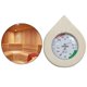 thumbnail image 4 of Madera de pino Sauna Termómetro Higrómetro Medición de temperatura y humedad interior kusrkot Termómetro de sauna, 4 of 8