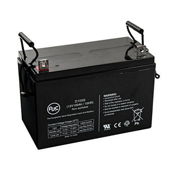 Sigmas SP12-100, SP 12-100 12V 100Ah UPS Battery - This is an AJC Brand Replacement