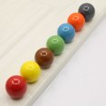 thumbnail image 2 of Manija de cerámica de color para puerta de gabinete, manija simple para cajón de armario, manija redonda de un solo orificio, manija para tapa de botella, 2 of 6