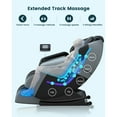 thumbnail image 2 of 4D Massage Chair, Zero Gravity Shiatsu with Stretching Function, Bluetooth, Heating, Leather, 2 of 8