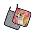 thumbnail image 2 of American Staffordshire Love Pair of Pot Holders, 2 of 2