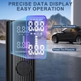 thumbnail image 7 of Cordless Tire Inflator Portable Air Compressor, 150 PSI Air Pump with Auto Shutoff & LED Light, Digital Gauge, Fast Inflation for Car, Motorcycle, Bike, Balls, 7 of 7