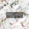 thumbnail image 4 of Place Cards for Weddings, Receptions, Parties, Celebrations, Great Addition to Your Table Centerpiece, Theme, Decorations (Rustic Greenery, 50 pieces), 4 of 4