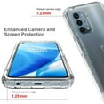 thumbnail image 5 of Mantto FOR OnePlus Nord N200 5G Case, 360 Full Body Cover Clear Bumper Protection Case - Shock Proof edges Hybrid Silicone Rubber TPU Bumper Gradient Phone Case for OnePlus Nord N200 5G - Clear, 5 of 7