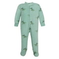 thumbnail image 4 of Hudson Baby Infant Boys Fleece Sleep and Play, Cheerful Dino Friends, Preemie, 4 of 4