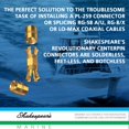 thumbnail image 3 of Shakespeare PL-258-CP-G Marine Center Pin Spice Connector, Gold, 3 of 4