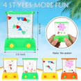 thumbnail image 2 of JFBUJC 4 Pieces Handheld Water Game Arcade Water Tables for Beach Toys Party Favor Fish Rings for Different Ages Basketball Fun Gifts for Men Retro Pastime, 2 of 5
