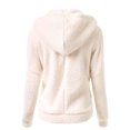 thumbnail image 1 of Jumpingount Abrigo con capucha de manga larga con cierre frontal abierto para mujer, Sudadera con capucha cálida para ciclismo, ropa de niña, Abrigos y chamarras, 1 of 5