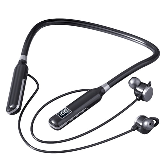 Bluetooth Headphones,BT-7 Wireless Bluetooth Earbuds w/Mic in-Ear Magnetic Neckband Earphone, Sweatproof Deep Bass Headset for Home, Traveling, Outdoor, Business Trips