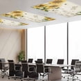 thumbnail image 5 of Fluorescent Light Covers 2 Pack 4x2 ft Sunflower Rose Leaves Ceiling Light Covers Floral Plant Light Filters for Classroom, Office & Home, Drop Ceiling Light Covers, 5 of 8
