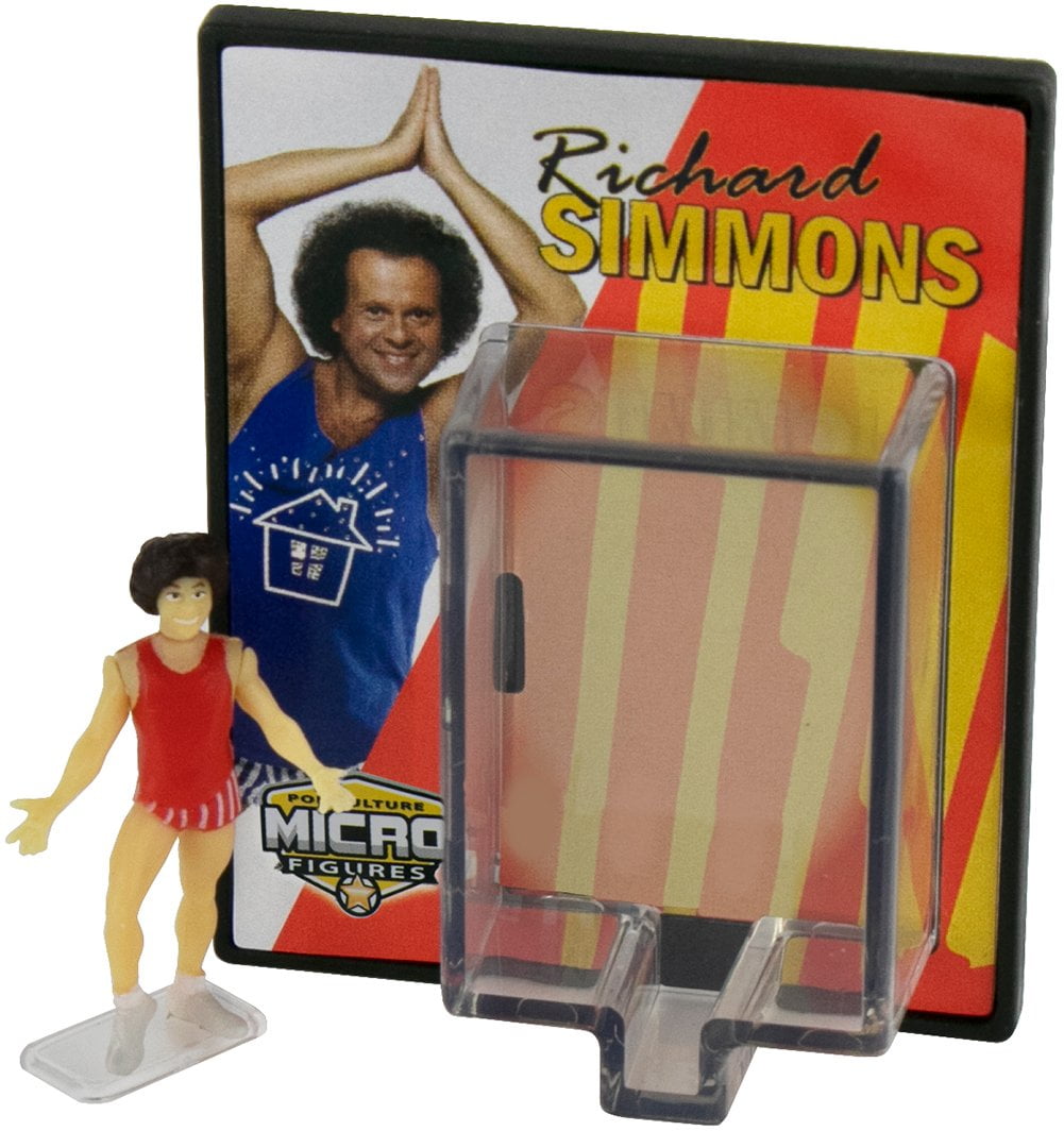 Details about   World's Smallest Richard Simmons Pop Culture Micro Figures Blue Shirt 