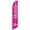 Pink, variant on Cobb Promo Advertising Feather Flag 12ft for T-Mobile Light Magenta - Replacement Flag Only Without Poleset