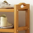 thumbnail image 2 of Shoe Rack Shoe Storage Rack Bamboo Shoe Rack Shoe Shelf Multi Layer Shoe Rack Thicken Bamboo Large Capacity Durable Shoe Storage Rack For Bedroom Dormitory 3 Layers, 50cm/19.7in, 2 of 6