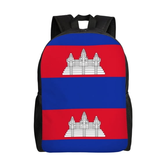 Women Men Kampuchea Backpack Lightweight Rucksack Casual Daypack For Laptop Trave