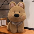 thumbnail image 6 of TOYOUME Dog Plush Stuffed Animal Toy, 1 Count, 9.8 Inch, for Kids and Adults, Brown, 6 of 8