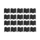 thumbnail image 2 of 20x Bordes para cercas de jardín, duraderos y flexibles, bordes para césped, borde de jardín para Negro, 2 of 9