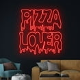 thumbnail image 4 of Handmadetneonsign Dripping Pizza Lover Neon Sign, Melting Pizza Neon Light, Pizza Slice Led Light, 4 of 5