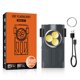 thumbnail image 2 of Linterna EDC, Linterna De Llavero Recargable De 5 Brillos 1100LM Para Exteriores, 2 of 7