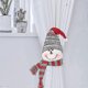 thumbnail image 2 of 2pc Christmas Rubber Band Twist Buckle Curtain Decoration Strap Home Fabric Old Man Snowman Elk Dress Up Buckle Supplies, 2 of 5
