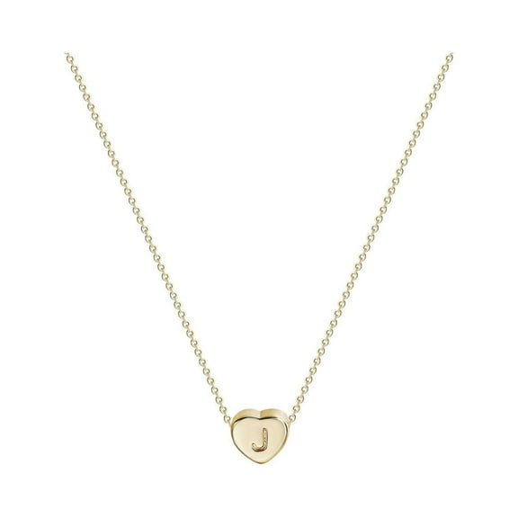 TOUMENY Custom Name Necklace, Personalized 26 Letter Alphabet Pendant Jewelry for Women, Elegant Gift for Birthday Travel Holiday