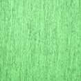 thumbnail image 1 of Ahgly Company Indoor Square Abstract Emerald Green Contemporary Area Rugs, 4' Square, 1 of 4
