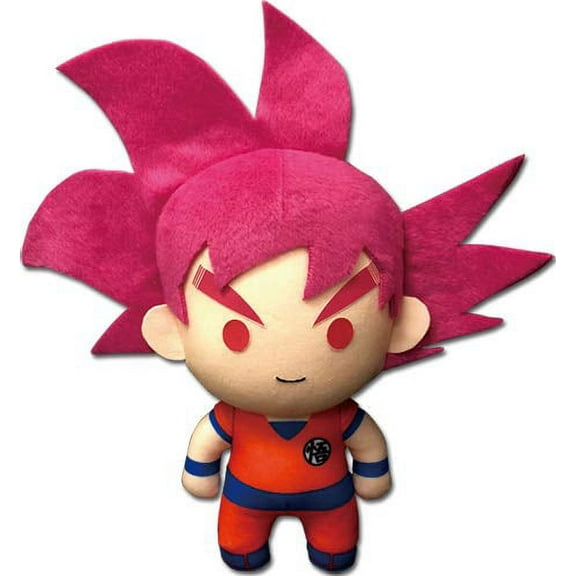 Great Eastern - Dragon Ball Super - Super Saiyan God Goku Plush, 5-inches