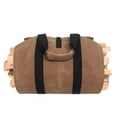 thumbnail image 2 of Bolsa De Transporte De Leña De Lona Encerada De Alta Resistencia, Bolsa De Mano De Transporte De Troncos De Gran Espacio Con Asas Para Transporte De Leña De Interior Y Exterior Sweethay HA035331-00, 2 of 6