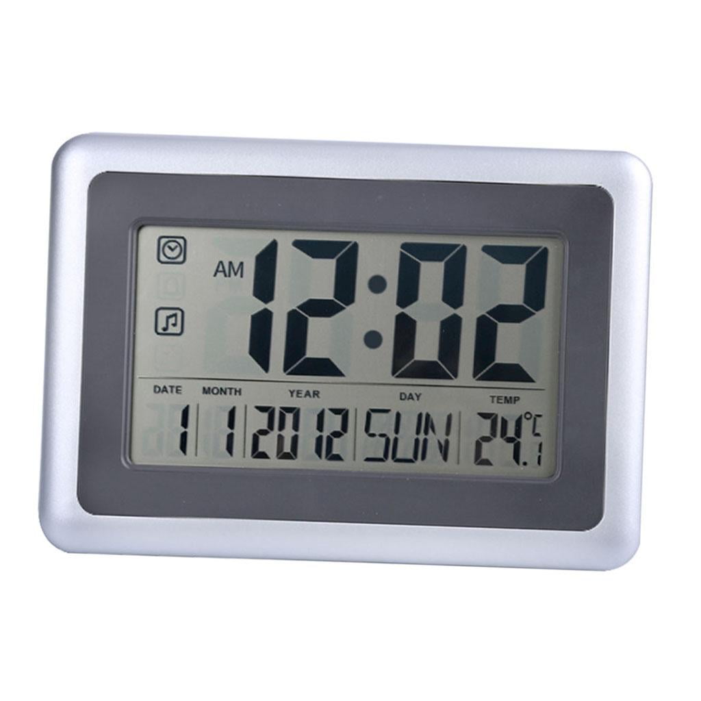 Details about   Alarm Clock Multi-function LED Digital LCD Screen Temperature Display Alarm 