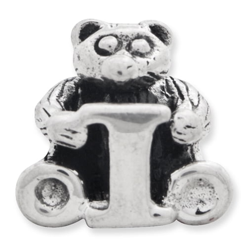 Reflection Beads Sterling Silver Reflections Kids Letter I Bead