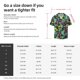 thumbnail image 5 of Balery Watercolor Cactuses Camisa Casual de Manga Corta con Botones para Hombre, Texturizada, Estilo Cubano, para Playa, Verano-Large, 5 of 5