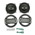 thumbnail image 2 of Speaker 2Pcs Car Coaxial Loudspeaker 400W High and Low Sound 5 Inch Car Loudspeaker for Car Modification, 2 of 7