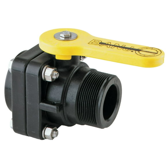 Banjo VSMT200 2" Stubby Valve, Male NPT x Female NPT