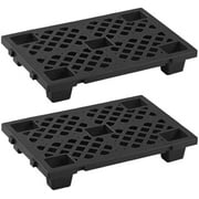 2 Pcs Plastic Pallets, Lightweight Waterproof Floor Pallet, Interlocking Storage Pad with Breathable Grids, Applicable to Indoor and Outdoor, Garages, Kitchen and Basement$$Tools & Hardware Other