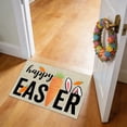 thumbnail image 5 of CoreLiving Easter Welcome Door Mat Spring Bunny Rabbit Decor, Non Slip Indoor Entryway Rug, Heavy Duty Low Profile Outdoor Mat for Patio Porch Front Door 16"x24", 5 of 7