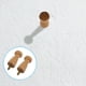 thumbnail image 5 of 4 ganchos de pared de madera creativos para mochilas, abrigos y ropa., 5 of 8