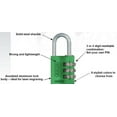 thumbnail image 3 of Combination Padlock, Side, Black/Silver 145/30 Yellow, 3 of 3