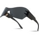 thumbnail image 2 of Gafas de sol con visera, estilo envolvente, para mujeres y hombres, para disfraces, fiestas, festivales, cosplay con protección UV400, 2 of 5