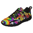 thumbnail image 2 of Hate Has No Home Here Lgbt Running Shoes Sneakers Mesh Black Size 13, 2 of 5