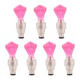 thumbnail image 1 of UPGRATOR 7Pcs Pink Cycling Lamps Valve Stem Cap Lights for Bike Night Riding Light Bicycle Accessories, 1 of 5