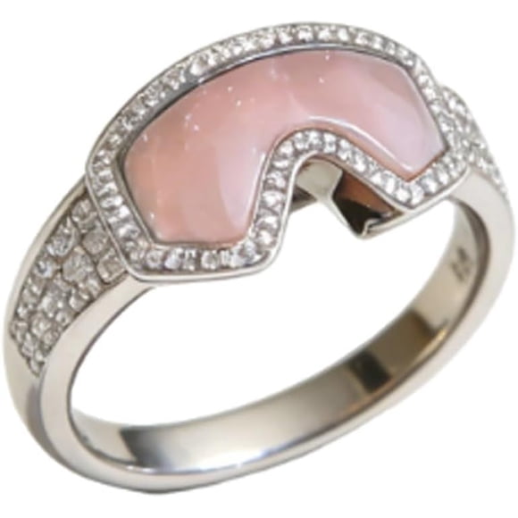 Bague en Forme de Masque de Ski, Bague Réglable-Joie de Sport d'Hiver Unique pour les Amateurs de Ski pour Skieurs & Snowboarders Femmes Hommes